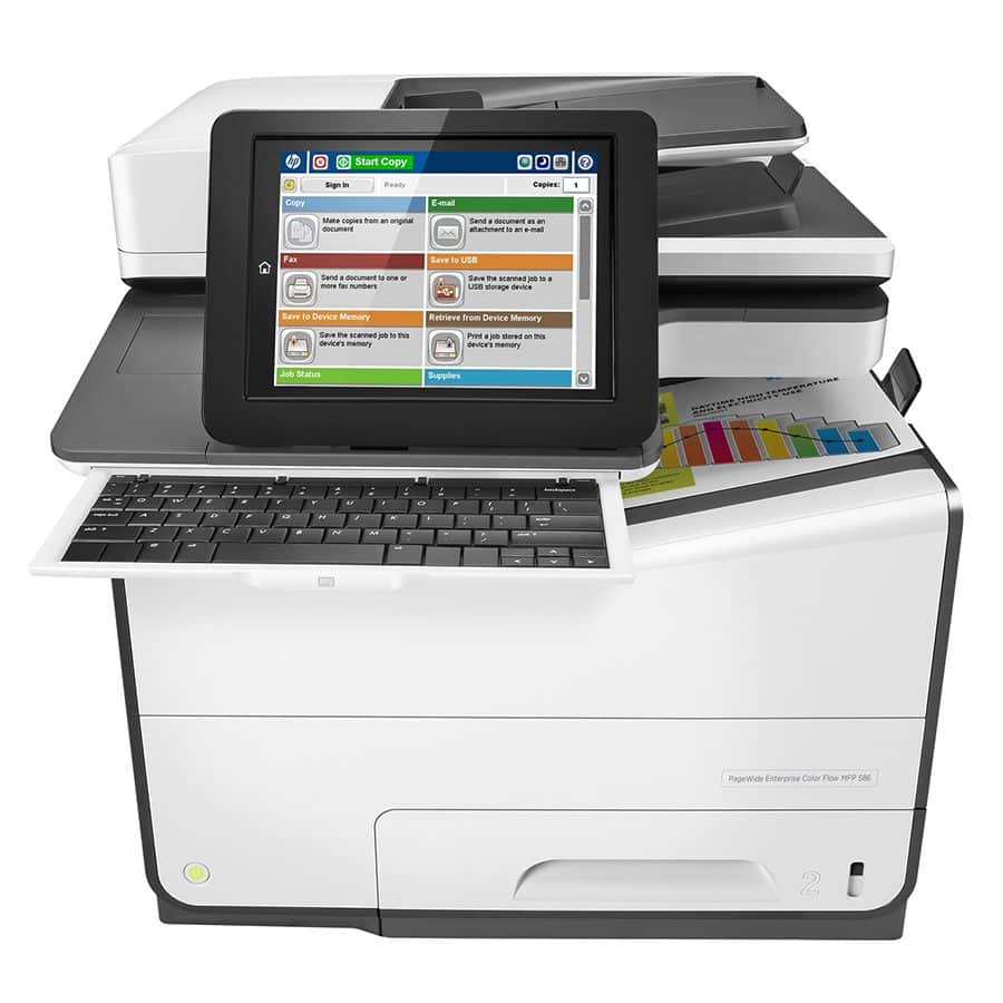 HP PageWide Enterprise Color Flow MFP 586z HP PageWide Enterprise Color Flow MFP 586z